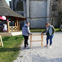 Manifestation à Blécourt